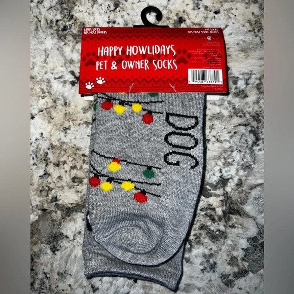 NWT Christmas Pet and Owner Socks - Picture 2 of 3